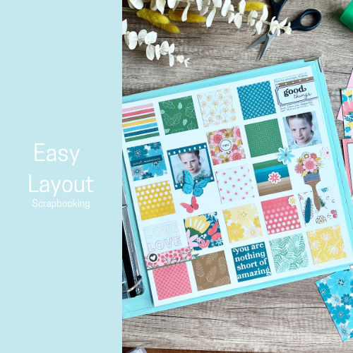 Scrapbooking | Easy Layout