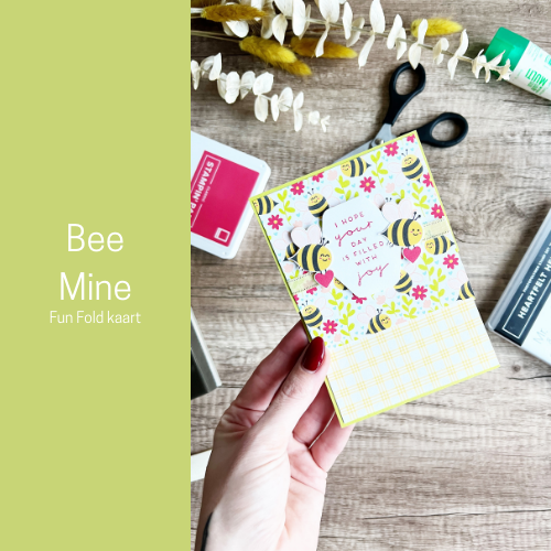 Bee Mine | Fun Fold kaart