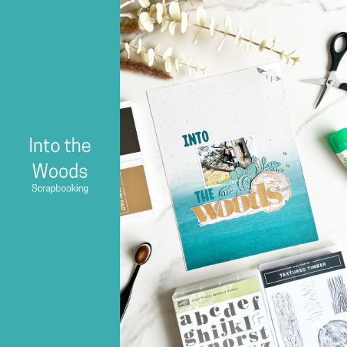 Scrapbook Sunday Blog Hop | Into the Woods