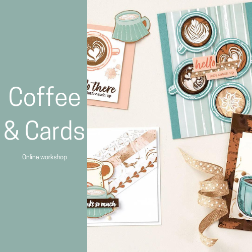 Coffee & Card online workshop vrijdag 26 april ’24