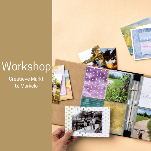 Workshop Creatieve markt Markelo | Plak je Polaroid | Maandag 20 mei ’24 | 10:30-11:30 uur