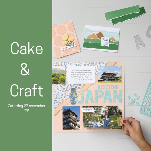 Cake & Craft zaterdag 22 november ’25 te Enschede