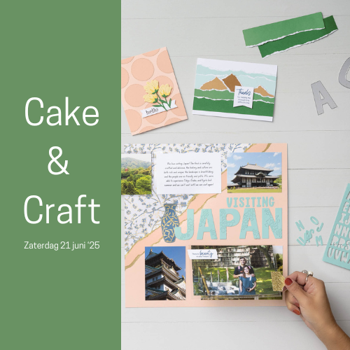 Cake & Craft zaterdag 21 juni ’25 te Enschede