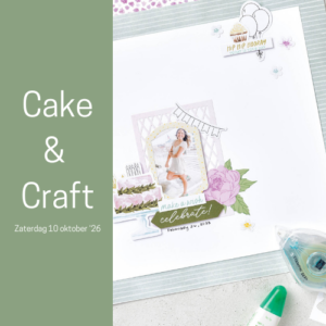 Cake & Craft zaterdag 10 oktober '26 te Enschede