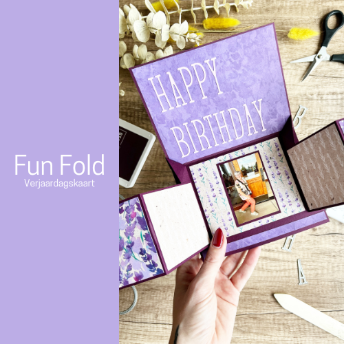 Fun Fold | Verjaardagskaart