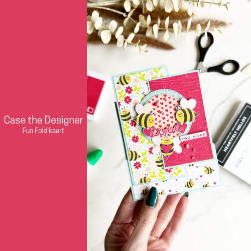 Case the Designer | Fun Fold kaart