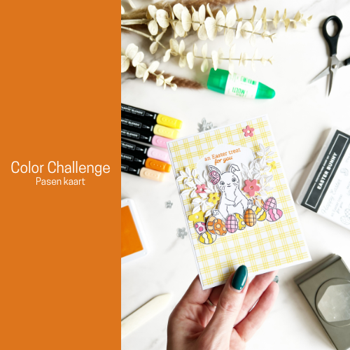 Color Challenge | Kaart voor Pasen