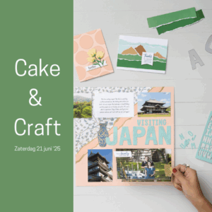 Cake & Craft zaterdag 21 juni '25 te Enschede