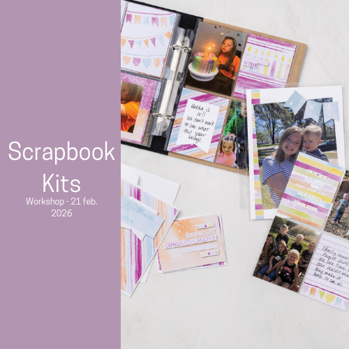 Scrapbook Kits Workshop | Zaterdag 21 feb. '26 te Enschede
