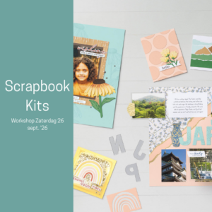 Scrapbooking Kits Workshop | Zaterdag 26 september '26 te Enschede