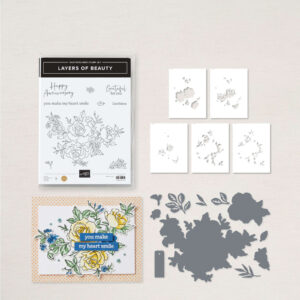 Layers of Beauty | Stempelset + stencils