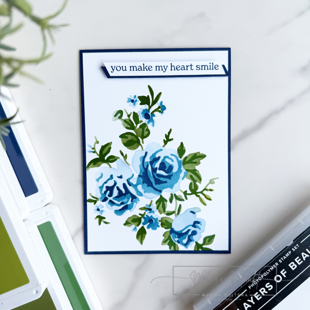 Layers of Beauty | Stempelset + stencils - Afbeelding 2