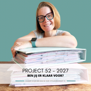 PRE-ORDER: Project 52 - 2027 jaar abonnement